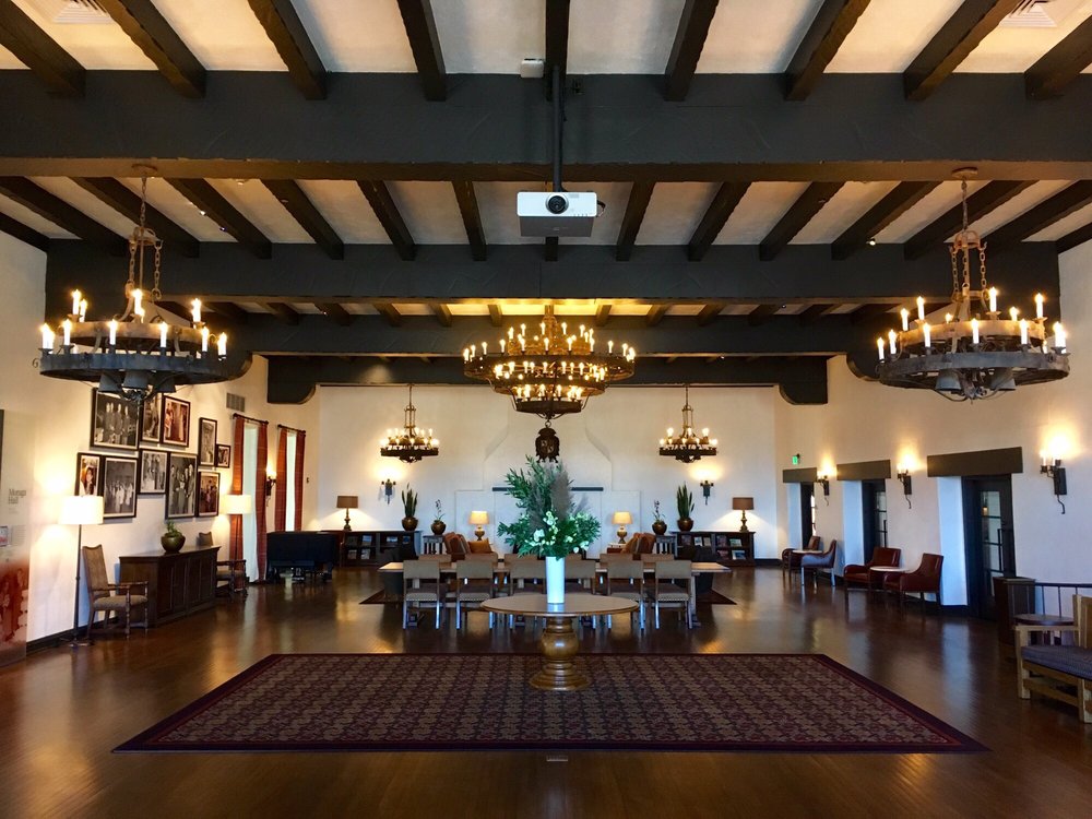 Officers' Club reception hall